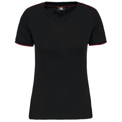 Camiseta mujer antibolitas Black / Red XS