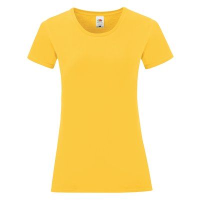 Camiseta mujer atemporal Amarillo S