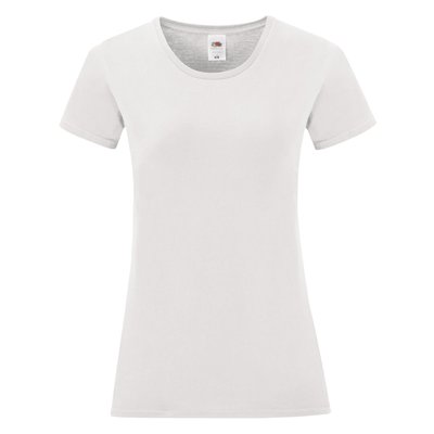 Camiseta Mujer Blanca Entallada Blanco S