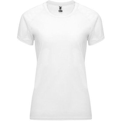 Camiseta Mujer Control Dry Entallada Blanco S