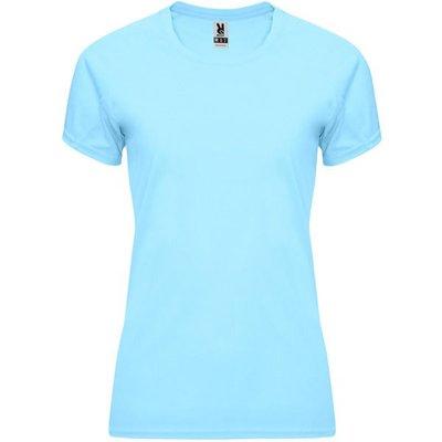 Camiseta Mujer Control Dry Entallada CELESTE M