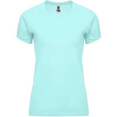 Camiseta Mujer Control Dry Entallada VERDE MENTA 2XL