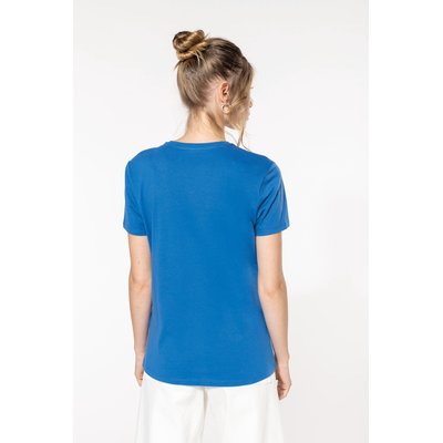 Camiseta de mujer cuello de pico