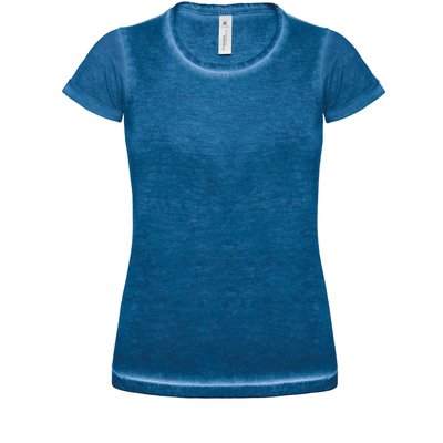 Camiseta mujer con dobladillo Gris XS