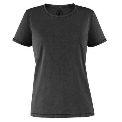 Camiseta Mujer Efecto Jeans Negro S