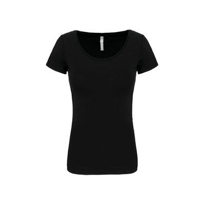 Camiseta mujer entallada Black M