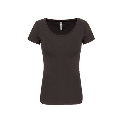 Camiseta mujer entallada DARK GREY M