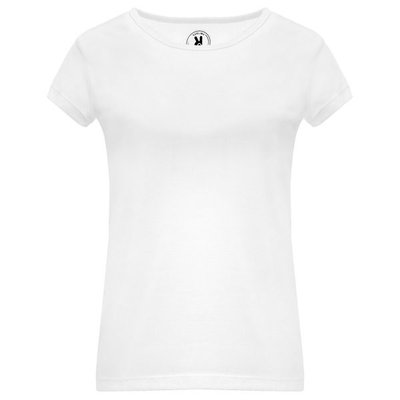 Camiseta mujer entallada manga corta