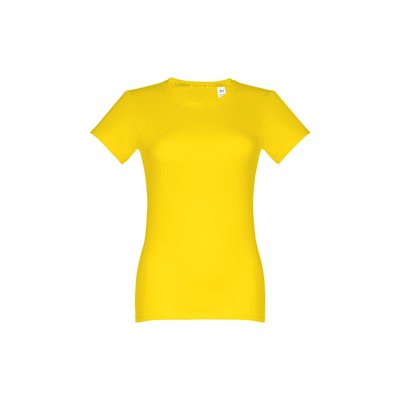 Camiseta de mujer entallada en punto jersey