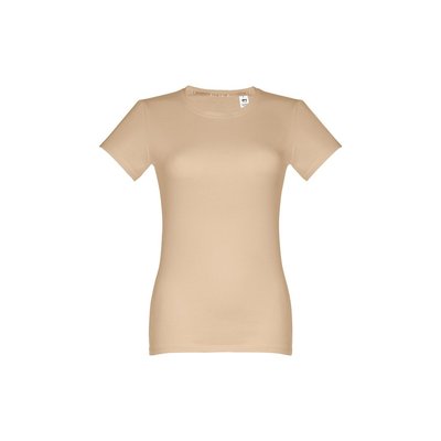 Camiseta de mujer entallada en punto jersey