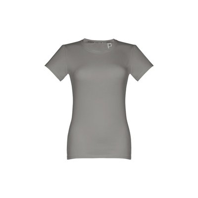 Camiseta de mujer entallada en punto jersey