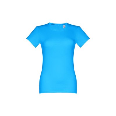 Camiseta de mujer entallada en punto jersey