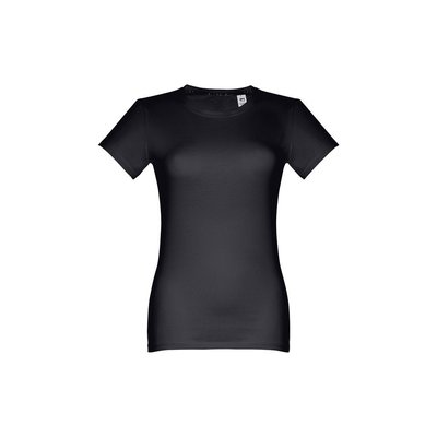 Camiseta de mujer entallada en punto jersey