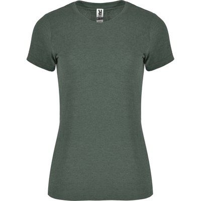 Camiseta mujer manga corta VERDE BOTELLA VIGORE XL