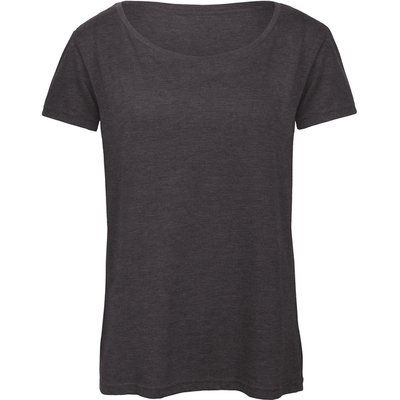 Camiseta mujer ultrasuave Heather Dark Grey XL