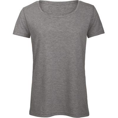 Camiseta mujer ultrasuave Heather Light Grey XL