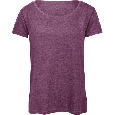 Camiseta mujer ultrasuave Heather Purple L