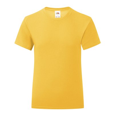 Camiseta Niña 100% Algodón Oro 3-4