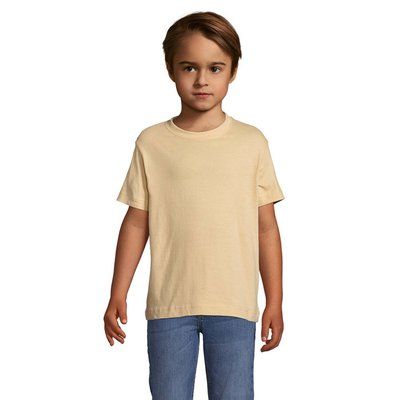 Camiseta Niño 150g Manga Corta Amarillo L