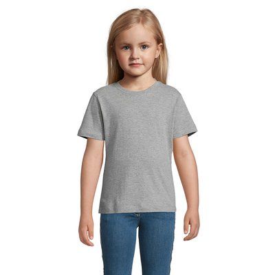 Camiseta Niño 150g Manga Corta Gris XXL