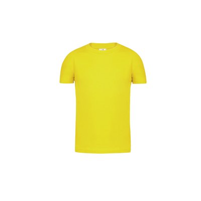 Camiseta Niño Algodón 150g/m2 Amarillo XS