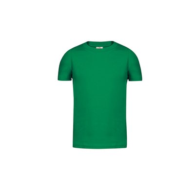 Camiseta Niño Algodón 150g/m2 Verde XL