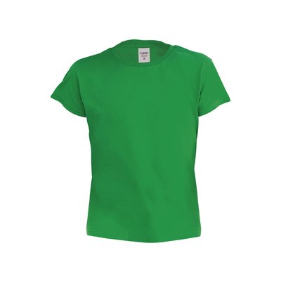 Camiseta Niño Algodón 4 a 12 Verde 6-8