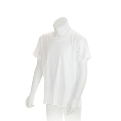 Camiseta Niño Algodón Blanco