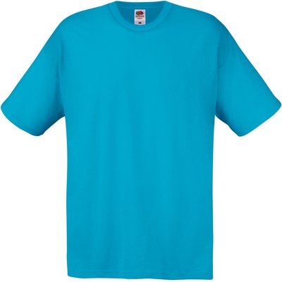 Camiseta niños algodón cuello redondo Azul 14/15 ans