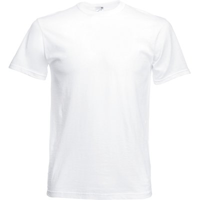 Camiseta niños algodón cuello redondo Blanco 7/8 ans