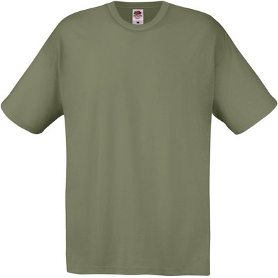 Camiseta niños algodón cuello redondo Verde 7/8 ans