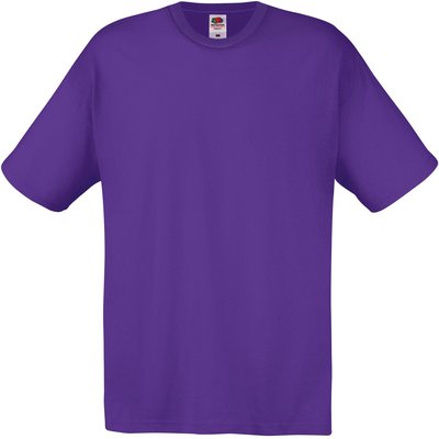 Camiseta niños algodón cuello redondo Violeta 5/6 ans