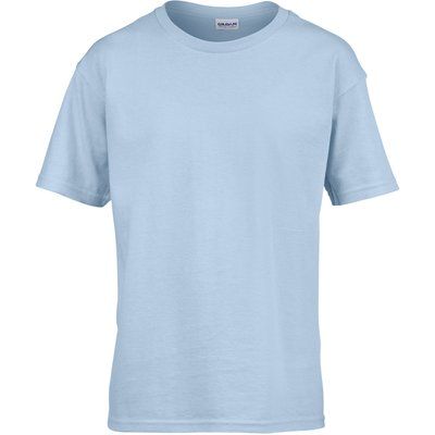 Camiseta niños algodón Light Blue M