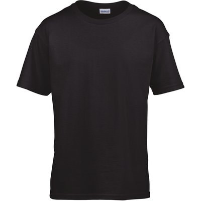 Camiseta niños algodón Negro S