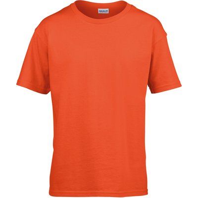 Camiseta niños algodón Orange L