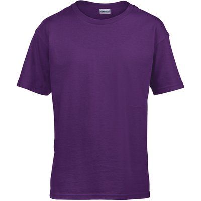 Camiseta niños algodón Purple L