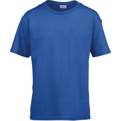 Camiseta niños algodón Royal Blue S