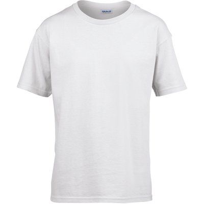 Camiseta niños algodón White L