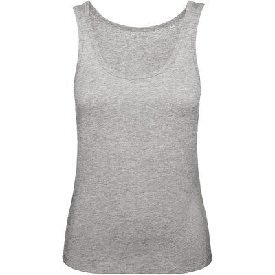 Camiseta orgánica sin mangas mujer Sport Grey XS