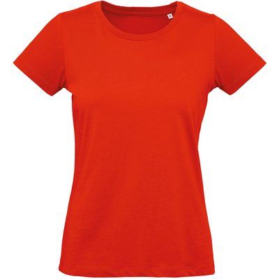 Camiseta orgánica mujer Fire Red L