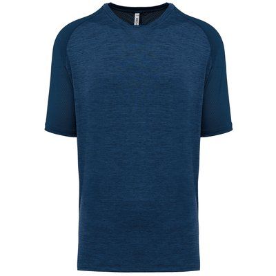 Camiseta pádel bicolor hombre Sporty Navy / Marl Sporty Navy XXL