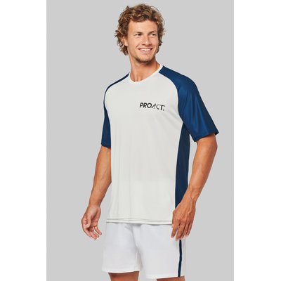 Camiseta pádel bicolor hombre