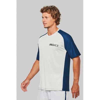 Camiseta pádel bicolor hombre