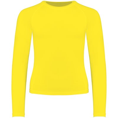 Camiseta segunda piel niño Amarillo 6/8 ans