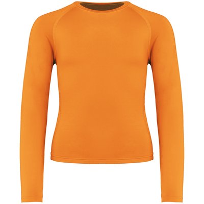 Camiseta segunda piel niño Naranja 6/8 ans