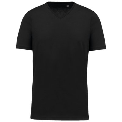 Camiseta Punto jersey de algodón ligero Negro XL