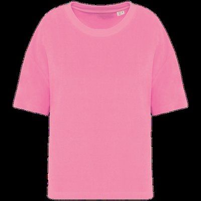 Camiseta de rizo para mujer corte oversize Candy Rose XS