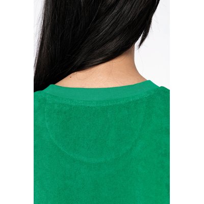 Camiseta de rizo para mujer corte oversize