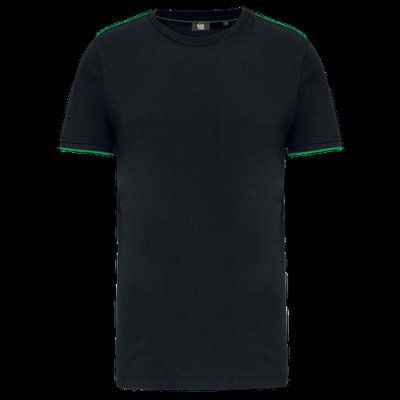 Camiseta ropa laboral Black / Kelly Green L