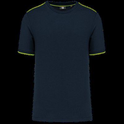 Camiseta ropa laboral Navy / Fluorescent Yellow 5XL